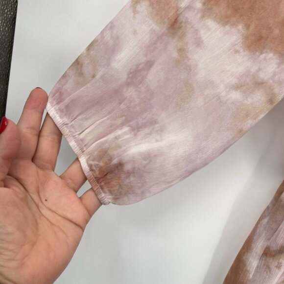 Maurice's  Woman's Cover Up Pink Sheer‎ Front Toe Small - Picture 4 of 8